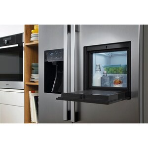 Side by Side GORENJE NRS9182VXB1, NoFrost Plus, 560 l, H 179 cm, Clasa E, Dozator apa, gri Side by Side GORENJE NRS9182VXB1, NoFrost Plus, 560 l, H 179 cm, Clasa E, Dozator apa, gri