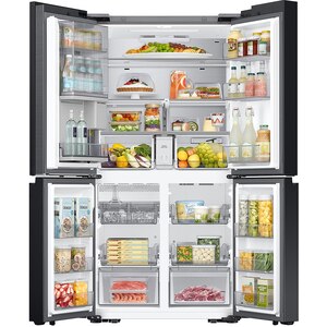 Side by Side SAMSUNG RF65DB970E22EO, No Frost, Beverage Center, 645 l, H 185 cm, Clasa E, Dozator apa, Wi-Fi, sticla neagra Side by Side SAMSUNG RF65DB970E22EO, No Frost, Beverage Center, 645 l, H 185 cm, Clasa E, Dozator apa, Wi-Fi, sticla neagra