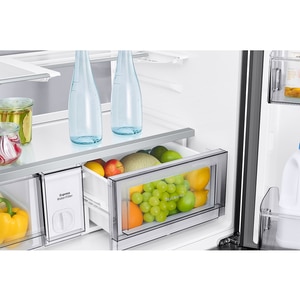 Side by Side SAMSUNG RM90F67CECEO, No Frost, AI Home 9'', 654 l, H 185.3 cm, Clasa E, Dozator apa, sticla neagra Side by Side SAMSUNG RM90F67CECEO, No Frost, AI Home 9'', 654 l, H 185.3 cm, Clasa E, Dozator apa, sticla neagra