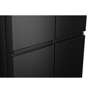 Side by Side HISENSE RQ5P470SAFE, Total No Frost, 483 l, H 178.5 cm, Clasa E, Wi-Fi, negru Side by Side HISENSE RQ5P470SAFE, Total No Frost, 483 l, H 178.5 cm, Clasa E, Wi-Fi, negru
