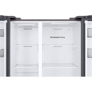 Side by Side SAMSUNG RS57DG400EM9EO, No Frost, 583 l, 178 cm, Clasa E, Wi-Fi, argintiu Side by Side SAMSUNG RS57DG400EM9EO, No Frost, 583 l, 178 cm, Clasa E, Wi-Fi, argintiu