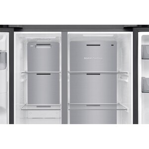 Side by Side SAMSUNG RS70F64KDFEO, No Frost, AI Energy, 640 l, H 178.4 cm,Clasa D, Dozator apa, dark inox Side by Side SAMSUNG RS70F64KDFEO, No Frost, AI Energy, 640 l, H 178.4 cm,Clasa D, Dozator apa, dark inox