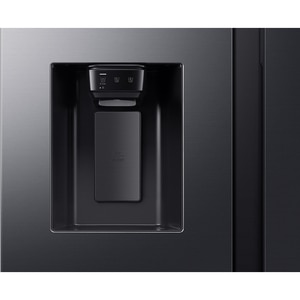 Side by Side SAMSUNG RS70F65KEFEO, No Frost, AI Energy, 640 l, H 178.4 cm, Clasa E, Dozator apa, dark inox Side by Side SAMSUNG RS70F65KEFEO, No Frost, AI Energy, 640 l, H 178.4 cm, Clasa E, Dozator apa, dark inox