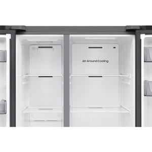 Side by Side SAMSUNG RS70F65QEFEO, No Frost, AI Energy, 659 l, H 178.4 cm, Clasa E, inox Side by Side SAMSUNG RS70F65QEFEO, No Frost, AI Energy, 659 l, H 178.4 cm, Clasa E, inox
