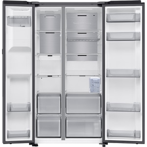 Side by Side SAMSUNG RS80F67KCTEO, No Frost, AI Energy, 634 l, H 178.4 cm, Clasa C, Dozator apa, inox Side by Side SAMSUNG RS80F67KCTEO, No Frost, AI Energy, 634 l, H 178.4 cm, Clasa C, Dozator apa, inox