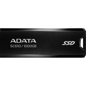 SSD extern ADATA SC610-1000G-CBK/RD, 1TB, USB 3.2 Gen3.2, negru SSD extern ADATA SC610-1000G-CBK/RD, 1TB, USB 3.2 Gen3.2, negru