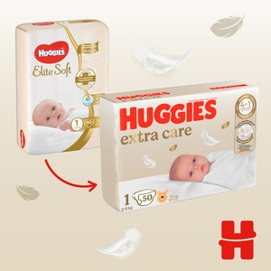 Scutece HUGGIES Extra Care Convi nr 2, Unisex, 3-6 kg, 24 buc Scutece HUGGIES Extra Care Convi nr 2, Unisex, 3-6 kg, 24 buc
