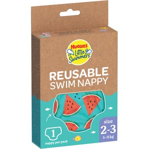 Scutece chilotel baie HUGGIES LS Watermelon nr 2-3, Unisex, 5-11 kg, 1 buc Scutece chilotel baie HUGGIES LS Watermelon nr 2-3, Unisex, 5-11 kg, 1 buc