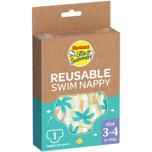 Scutece chilotel baie HUGGIES LS Tropical nr 3-4, Unisex, 11-14 kg, 1 buc Scutece chilotel baie HUGGIES LS Tropical nr 3-4, Unisex, 11-14 kg, 1 buc