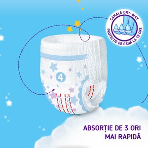 Scutece chilotel PUFIES Sensitive Maxi nr 4, 9-15 kg, 72 buc Scutece chilotel PUFIES Sensitive Maxi nr 4, 9-15 kg, 72 buc