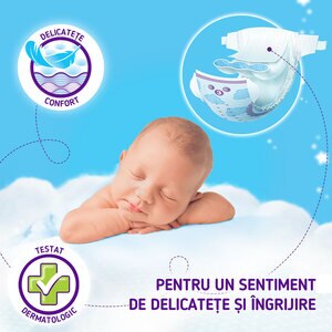 Scutece PUFIES Sensitive Midi nr 3, 6-10 kg, 100 buc Scutece PUFIES Sensitive Midi nr 3, 6-10 kg, 100 buc