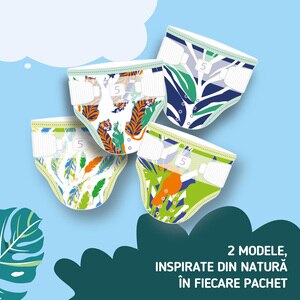 Scutece PUFIES Fashion&Nature Maxi nr 4, 9-14 kg, 84 buc Scutece PUFIES Fashion&Nature Maxi nr 4, 9-14 kg, 84 buc