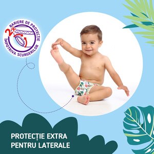 Scutece PUFIES Fashion&Nature Maxi nr 4, 9-14 kg, 84 buc Scutece PUFIES Fashion&Nature Maxi nr 4, 9-14 kg, 84 buc
