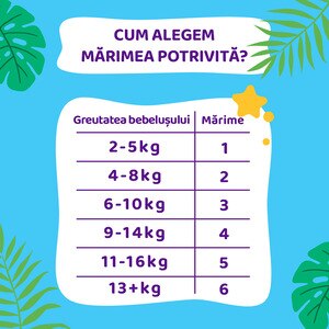 Scutece PUFIES Sensitive nr 2, Unisex, 4-8 kg, 210 buc Scutece PUFIES Sensitive nr 2, Unisex, 4-8 kg, 210 buc