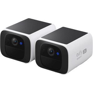 Set 2 camere IP Wireless exterior eufyCam SoloCam S220, 2K, IR, Night Vision, alb Set 2 camere IP Wireless exterior eufyCam SoloCam S220, 2K, IR, Night Vision, alb
