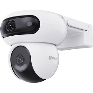 Camera IP Wireless exterior EZVIZ H90 Dual, 4+4MP, 1620p, IR, Night Vision, Auto Tracking, Detectarea formei umane/vehiculului AI, alb Camera IP Wireless exterior EZVIZ H90 Dual, 4+4MP, 1620p, IR, Night Vision, Auto Tracking, Detectarea formei umane/vehiculului AI, alb