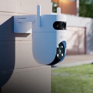 Camera IP Wireless EZVIZ H9c Dual, 3K, 5+5MP, IR, Auto Tracking, Motion Detection, alb Camera IP Wireless EZVIZ H9c Dual, 3K, 5+5MP, IR, Auto Tracking, Motion Detection, alb