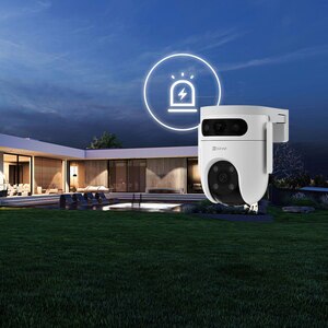 Camera IP Wireless EZVIZ H9c Dual, 3K, 5+5MP, IR, Auto Tracking, Motion Detection, alb Camera IP Wireless EZVIZ H9c Dual, 3K, 5+5MP, IR, Auto Tracking, Motion Detection, alb