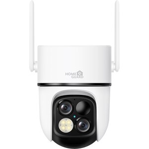 Camera IP Wireless exterior HOMEGUARD HGWBC-359, 3Mp, 2K, IR, Night Vision, Acumulator 5Ah, Panou solar, alb Camera IP Wireless exterior HOMEGUARD HGWBC-359, 3Mp, 2K, IR, Night Vision, Acumulator 5Ah, Panou solar, alb