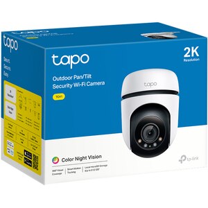 Camera IP Wireless exterior PTZ TP-LINK Tapo TC41, 3MP, 1296p, IR, Night Vision, alb Camera IP Wireless exterior PTZ TP-LINK Tapo TC41, 3MP, 1296p, IR, Night Vision, alb