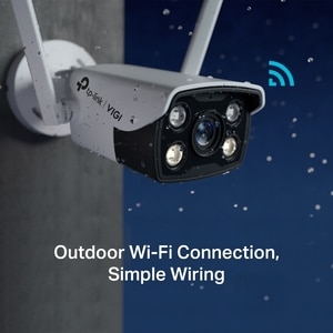 Camera IP Wireless TP-LINK VIGI C340-W (4mm), 1440p, IR, Night Vision, alb Camera IP Wireless TP-LINK VIGI C340-W (4mm), 1440p, IR, Night Vision, alb