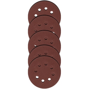 Disc abraziv MTX 738069, perforat, P120, 125mm, 5 bucati Disc abraziv MTX 738069, perforat, P120, 125mm, 5 bucati