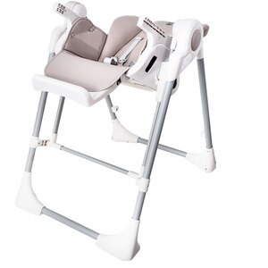 Scaun de masa BUF BOOF X1GREY, 6 luni+, roz-alb Scaun de masa BUF BOOF X1GREY, 6 luni+, roz-alb