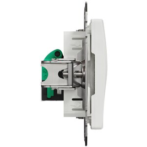 Priza internet SCHNEIDER Sedna Design SDD111451, RJ45 Cat5E UTP, alb Priza internet SCHNEIDER Sedna Design SDD111451, RJ45 Cat5E UTP, alb