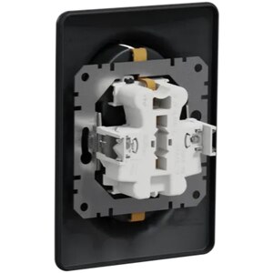 Priza dubla SCHNEIDER Sedna Design SDD314221, IP20, Obturatoare, antracit Priza dubla SCHNEIDER Sedna Design SDD314221, IP20, Obturatoare, antracit