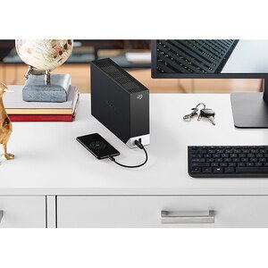 Hard Disk extern SEAGATE One Touch Hub, 12TB, USB 3.0 Type-C, negru Hard Disk extern SEAGATE One Touch Hub, 12TB, USB 3.0 Type-C, negru