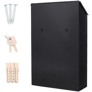 Cutie postala ROTTNER Pisa, Inchidere cheie, 95 x 235 x 360 mm, antracit Cutie postala ROTTNER Pisa, Inchidere cheie, 95 x 235 x 360 mm, antracit
