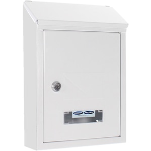 Cutie postala ROTTNER Udine, Inchidere cheie, 70 x 215 x 300 mm, alb Cutie postala ROTTNER Udine, Inchidere cheie, 70 x 215 x 300 mm, alb