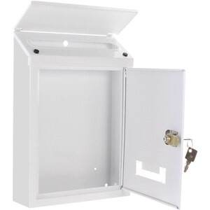 Cutie postala ROTTNER Udine, Inchidere cheie, 70 x 215 x 300 mm, alb Cutie postala ROTTNER Udine, Inchidere cheie, 70 x 215 x 300 mm, alb