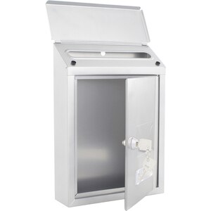 Cutie postala ROTTNER Udine, Inchidere cheie, 70 x 215 x 300 mm, argintiu Cutie postala ROTTNER Udine, Inchidere cheie, 70 x 215 x 300 mm, argintiu