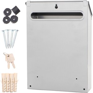 Cutie postala ROTTNER Udine, Inchidere cheie, 70 x 215 x 300 mm, argintiu Cutie postala ROTTNER Udine, Inchidere cheie, 70 x 215 x 300 mm, argintiu