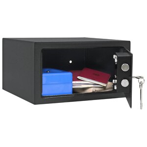 Seif mobila ROTTNER Jupiter 2, inchidere cheie, 170 x 310 x 280mm, antracit Seif mobila ROTTNER Jupiter 2, inchidere cheie, 170 x 310 x 280mm, antracit