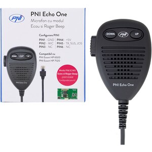 Microfon PNI Echo One PNI-ECH-01, negru Microfon PNI Echo One PNI-ECH-01, negru