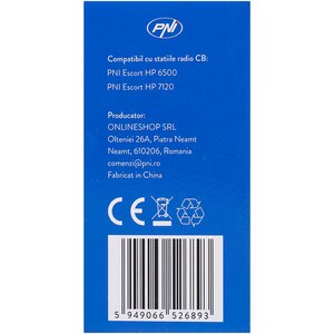 Microfon PNI Echo One PNI-ECH-01, negru Microfon PNI Echo One PNI-ECH-01, negru