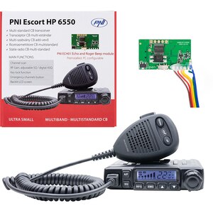 Statie radio CB PNI Escort HP 6550, 4W, ASQ reglabil, modul ecou Statie radio CB PNI Escort HP 6550, 4W, ASQ reglabil, modul ecou