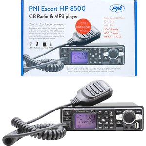 Statie radio CB PNI Escort HP 8500, 4W, ASQ reglabil, AM-FM Statie radio CB PNI Escort HP 8500, 4W, ASQ reglabil, AM-FM