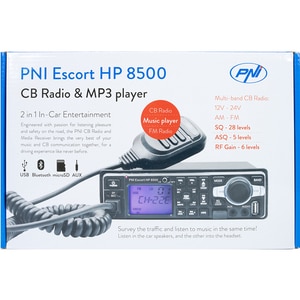 Statie radio CB PNI Escort HP 8500, 4W, ASQ reglabil, AM-FM Statie radio CB PNI Escort HP 8500, 4W, ASQ reglabil, AM-FM
