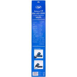 Antena CB PNI PNI-LED20-BM, lungime 90cm Antena CB PNI PNI-LED20-BM, lungime 90cm