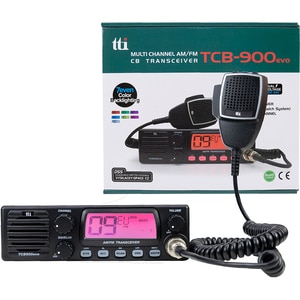 Statie radio CB TTI TCB-900 Evo, 4W, ASQ reglabil, FM, AM Statie radio CB TTI TCB-900 Evo, 4W, ASQ reglabil, FM, AM