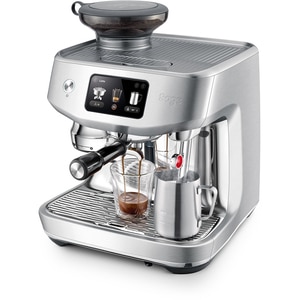 Espressor manual SAGE Oracle Jet SES985BSS, 2.3l, 1600W, 15 bar, Functia Auto Queue, argintiu Espressor manual SAGE Oracle Jet SES985BSS, 2.3l, 1600W, 15 bar, Functia Auto Queue, argintiu