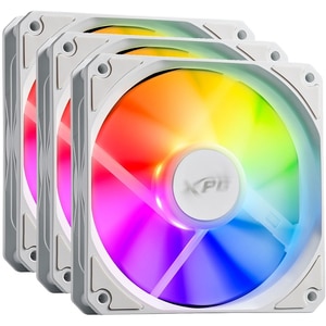 Set 3 ventilatoare PC XPG Vento R 120 ARGB PWM, 120mm, alb Set 3 ventilatoare PC XPG Vento R 120 ARGB PWM, 120mm, alb