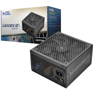 Sursa PC SUPER FLOWER Leadex III GL Gold Up, 1300W, 140mm, 80 Plus Gold, Full Modular Sursa PC SUPER FLOWER Leadex III GL Gold Up, 1300W, 140mm, 80 Plus Gold, Full Modular