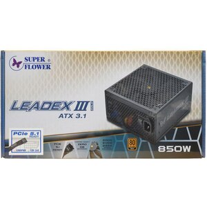 Sursa PC SUPER FLOWER Leadex III GL Gold Up, 850W, 140mm, 80 Plus Gold, Full Modular Sursa PC SUPER FLOWER Leadex III GL Gold Up, 850W, 140mm, 80 Plus Gold, Full Modular