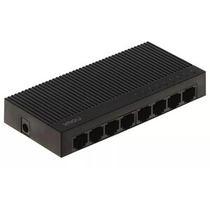 Switch IMOU SF108C, 8 porturi Fast Ethernet, negru Switch IMOU SF108C, 8 porturi Fast Ethernet, negru