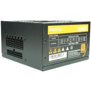 Sursa de alimentare SEGOTEP SG-600B, 500W, 120mm, 80 PLUS Bronze, Full Modular Sursa de alimentare SEGOTEP SG-600B, 500W, 120mm, 80 PLUS Bronze, Full Modular