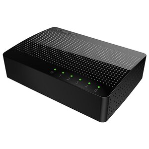 Switch TENDA SG105, 5 porturi Gigabit, negru Switch TENDA SG105, 5 porturi Gigabit, negru
